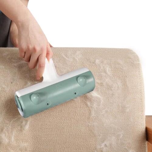 Dogs Cats Lint Cleaner Brush Furniture Bed Sofa Carpet Animal Hair Remove Roller Manual Fur Cleaning Brush