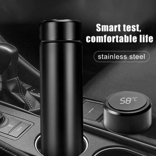 Updated High Quality Vacuum Stainless Steel Thermos Intelligent Temperature Display Water Bottle for Travel Free Ship 20pcs/Lot