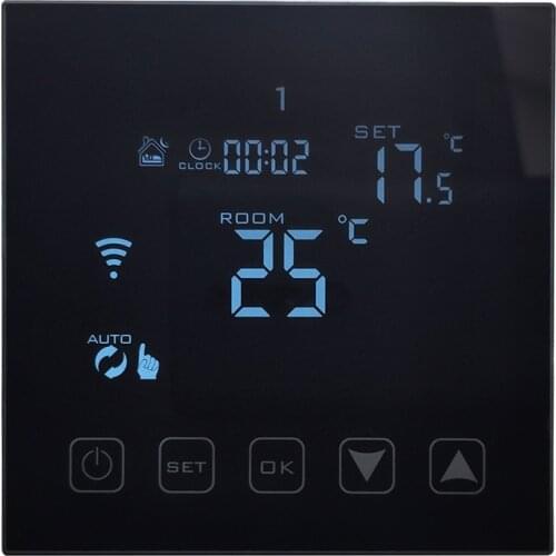 HY603 WIFI Thermostat for Electric/Water/Gas boiler Warm Floor Temperature Controller 95~240V Controll Smart Room Thermostat