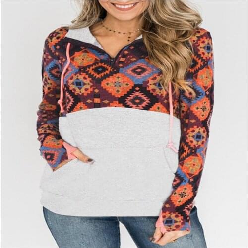 Hoodie Women Spring Autumn Kawaii Hoodies Patchwork Pocket Zipper Long Sleeve Sweatshirts Pirnt Oversize Itself Hoody Y2K Tops