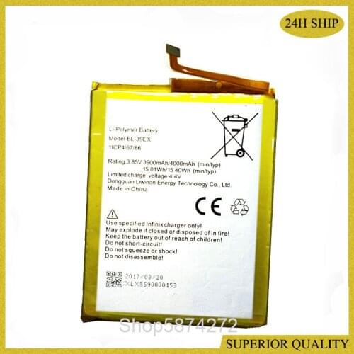 High Quality 4000mAh battery for Infinix BL-39EX BL 39EX Smartphone battery
