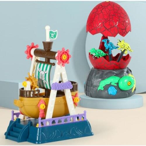 Funny Childrens Amusement Park Early Educational Toy Sets Disassembly DIY Nut Assembly Harmless Material For Baby Kids Gift