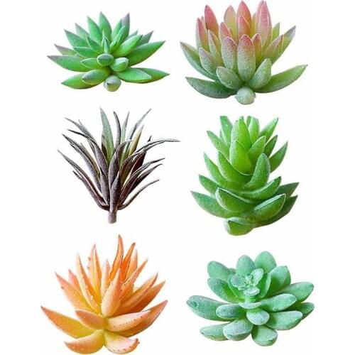 1pc Lifelike Artificial Succulent Plant Realistic Succulent Decor Fake Succulent Photography Props Home Decoration Accessories