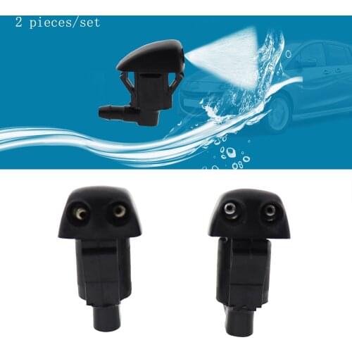 2 pcs Windshield Washer Wiper Water Spray Nozzle Jets Fit for TOYOTA TACOMA 2005-2016
