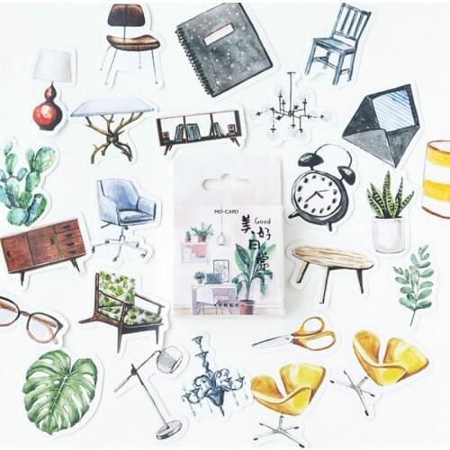 4@# 1Pcs lovely Tags Handmade Adhesive Paper Craft Paper Flake Sticker Scrapbooking Stationery Stationery Scrapbooking Decor