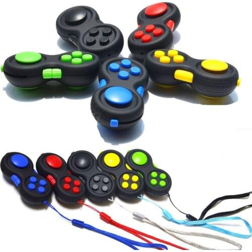 Antistress Fidget Toys Gamepad For Adults Children Stress Relief Squeeze Fun Hand Interactive Office Fat Brain Autism Special