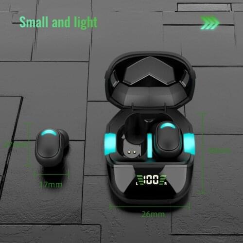 G7S Wireless Headphones Sports TWS Earbuds With Charging Bin LED Digital Display Earphone HIFI Games Headset For Android IOS
