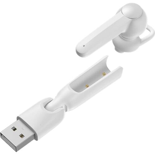 Wireless Earphone Portable USB Charger Single Stereo Handsfree Call Outdoor Gift Mini Bluetooth 5.0 Car Ear-Hook Noise Reduction