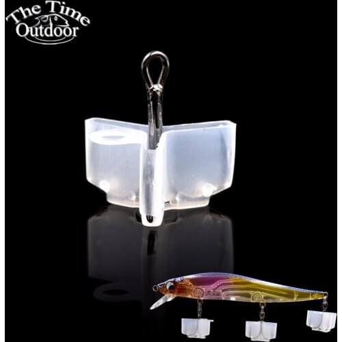 20pcs Trulinoya Treble Grip Hook Protect Case Fishing Hook Protective Cover Carp Fishing Hooks Sleeve