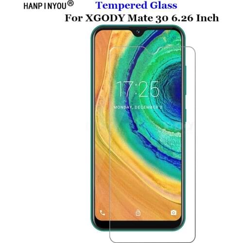 For XGODY Mate 30 Mate30 6.26" Tempered Glass 9H 2.5D Premium Screen Protector Protection Film