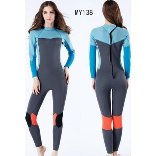 Water Sports Spearfish UV Protection Super Stretch 3mm Diving Suit Swimming Snorkeling Woman Full Body Wetsuit