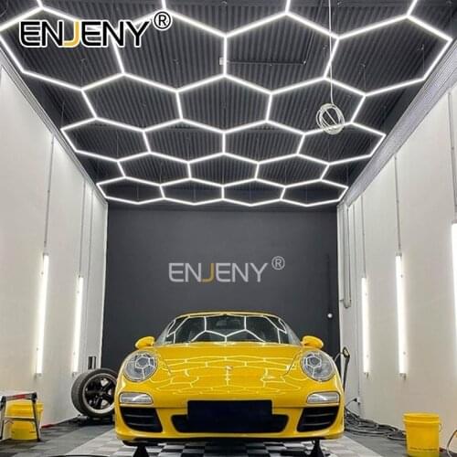 SLMC05 Customer like easy to install for the car polishing popular in France hexagon led panel light