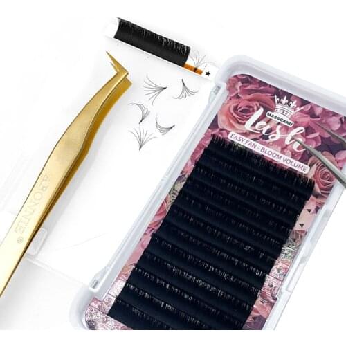 Easy Fan Matte Cashmere Lash Extensions 2d-6d Magnetic Camellia Fast Fanning Eyelash Extension Volume Russian Flowering Fan