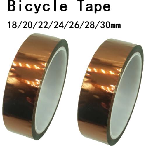 Bicycle No Tubes Rim Tape MTB Road Bike Tubeless No Tubes Presta Repair Tape 18/20/22/24/25/26/28/30/35/40mm 33m Length
