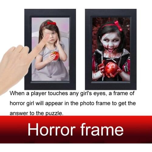 Human secrets escape props Adventure game Product game props Horror frame props Haunted House Smart screen