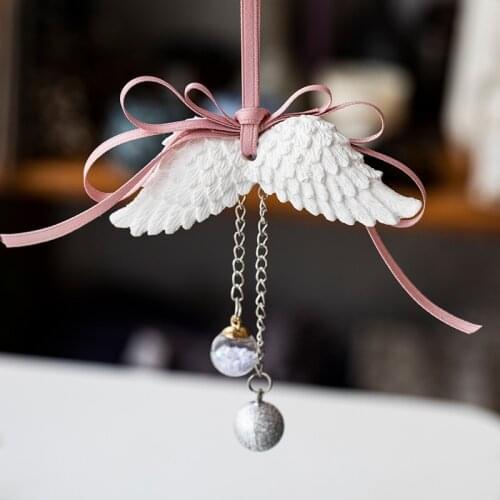 Angel Wing Plaster Aromatherapy Silicone Mold DIY Car Interior Decoration