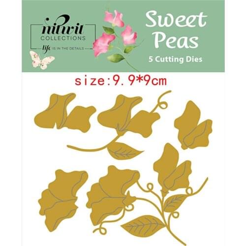 Sirius Blooming flowers New Metal Cutting Dies Scrapbooking Template Cutting Molds for DIY Card Crafts Handmade cut die