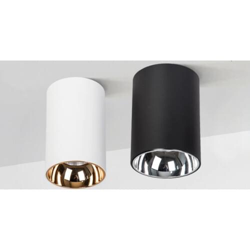 LED Round COB Ceiling LED downlight CREE chip 7W 10W 12W 15W 20W 110/220V Warm white / cold white surface mounted Home Lighting