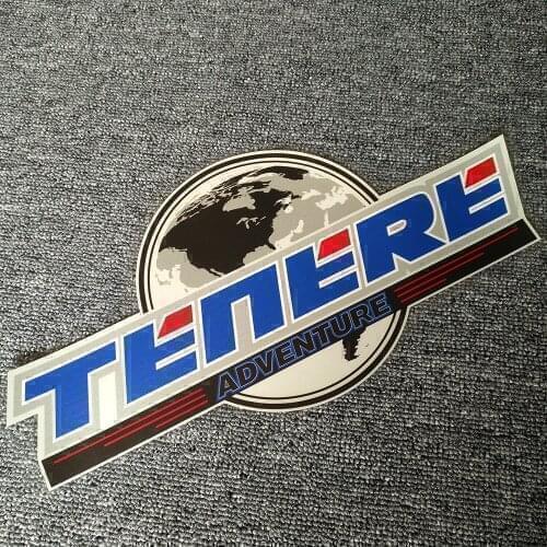 For YAMAHA 700 1200 XT 1200Z 1200XT ADVENTURE TENERE Tail Side Panniers Luggage Trunk Aluminium Case SUPER Motorcycle Sticker