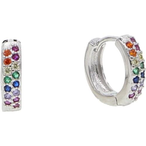 2019 summer new arrived mini small hoop earring for girl women multi piercing minimal delicate jewelry