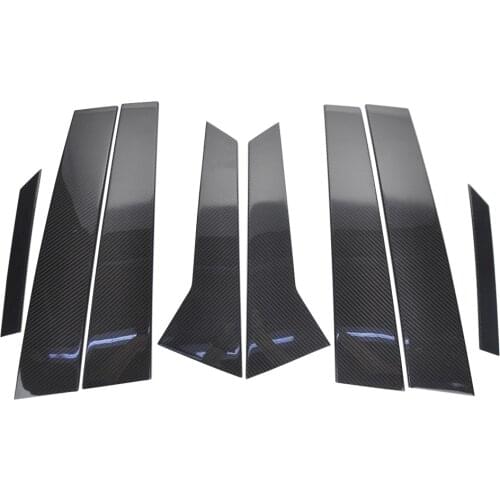 B-Pillars Carbon Fiber Moulding Trims For Porsche Macan B Pillars