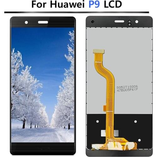 AAA Quality For HUAWEI P9 EVA-L09 EVA-L19 EVA-L29 Display Touch Screen Digitizer originnat For P9 LCD Repair