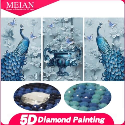 Diamond painting peacock 5d diy Full Square/Round Drill Diamond Embroidery special shape Cross Stitch 5D Home Decor Gift