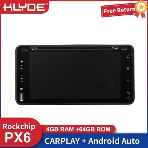 PX6 Car Android Auto Radio Multimedia Mirror Link For Lexus RX330 Toyota Fortuner Hilux Verso GPS Navigation Carplay Head Unit