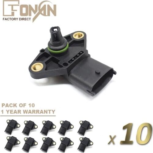 Manifold Absolute Boost Pressure MAP Sensor For MAN TGX 10R MAN TGX TGS EURO 4 D20 VW Constellation Volksbus Worker 0281002655