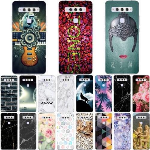 For TCL Plex Case Wolf Silicon TPU Fundas for TCL 10 SE Cat Animal Shell Bag Housing Phone Cases