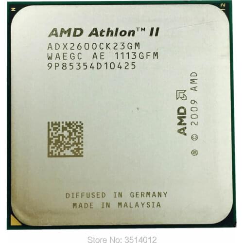 AMD Athlon II X2 260 3.2 GHz Dual-Core CPU Processor ADX260OCK23GM Socket AM3
