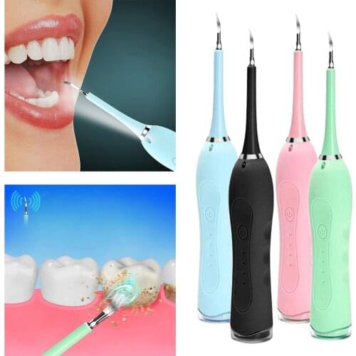 Electric Electric Tooth Cleaner, Calculus Remover, High-Frequency Vibration for Calculus, Plaque Removal, 5 Adjustable Modes