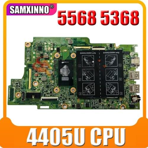 Original Laptop motherboard For DELL Inspiron 5568 5368 7579 7368 3379 P69G Core 4405U Mainboard 15296-1 0C1HX7 CN-0C1HX7 SR2EX