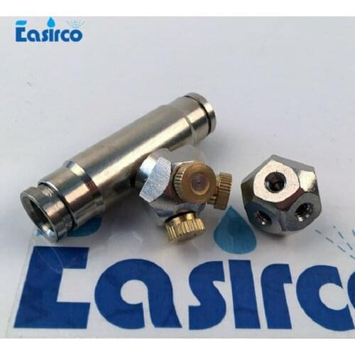 5pcs/pack)Humidification Brass mist nozzle holder with 3 sites for misting cooling system. Free Shipping
