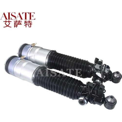 2pcs Air Suspension Rear Air Shock Absorber Air Spring Strut For BMW F02 F04 Air Ride With EDC 37106791675 37106791676