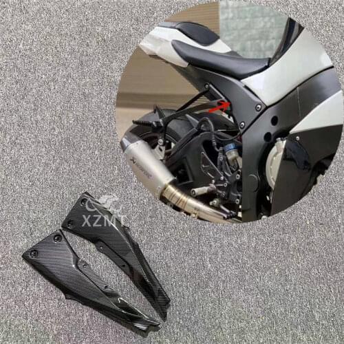 Carbon Fiber ABS Motorcycle Side Fairing Cowl Frame Guard Protection Cover For Kawasaki Ninja ZX10R ZX-10R 2011 - 2020 2012 2013