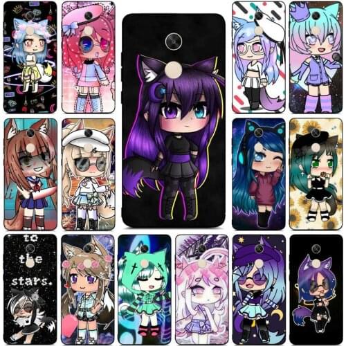 FHNBLJ Social game Gacha Life Phone Case for Redmi Note 8 7 9 4 6 pro max T X 5A 3 10 lite pro