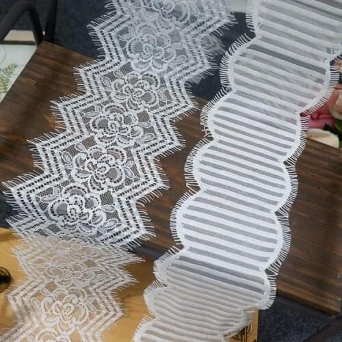 Thick Pressed Yarn Stripes Eyelashes Glass Yarn Lace DIY Dress Baby Dress Skirt Decoration Accessories RS3217