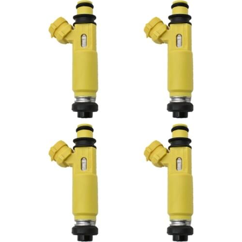 4PCS 100% test OEM:195500-4450 1955004450 fuel injector High performance For Mazda RX8 MX5 297-0041 2970041