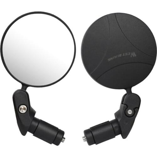Bike Rearview Mirror 360 Rotation MTB Road Bike Rear View Adjustable Bicycle Handlebar Mirrors Cycling Accessories