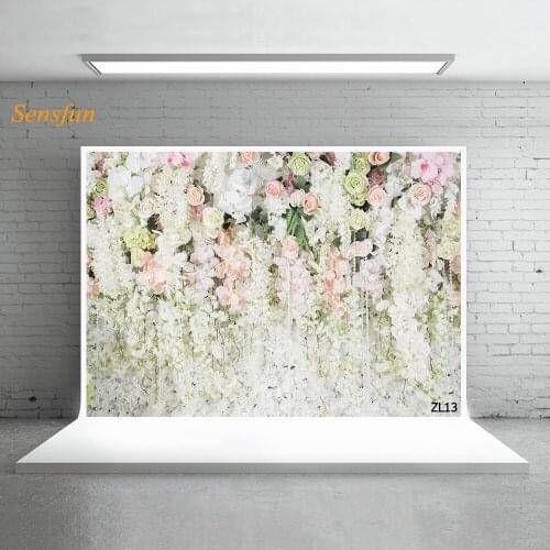 LEVOO Photography Background Wedding Party Flowers Roses Wall Photo Studio Photographic Backdrop Studio Props Photophone Vinyl