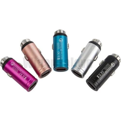 100pcs 5V 2A hammer safety QC3.0 Fast Quick Charging Car Charger Adapter For S10 S8 Car USB Charger