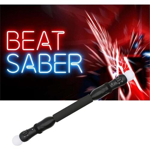 2pcs VR PSVR Handle Controller Game Stick Game Bar for Beat Saber Game Beat Saber Handles for PSVR
