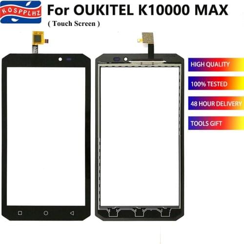 5.5 inch Touch Panel For Oukitel K10000 Max Touch Screen Sensor 100% Original New For K10000 MAX Cell Phone Panel Replacement