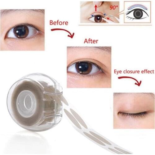 600pcs S/L Lace Makeup Eyelid Stripe Self Adhesive Eyes Decoration Sticker Double Fold Thin Eyelid Tape Beauty Makeup Tools