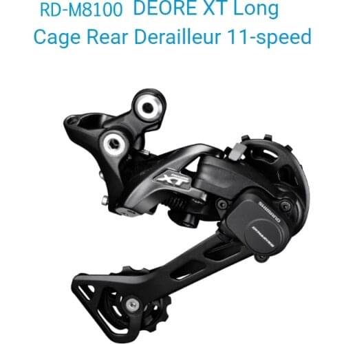 DEORE XT M8100 Series -RD-M8000 Rear Derailleur - Long Cage - SHADOW RD+ - 11-speed