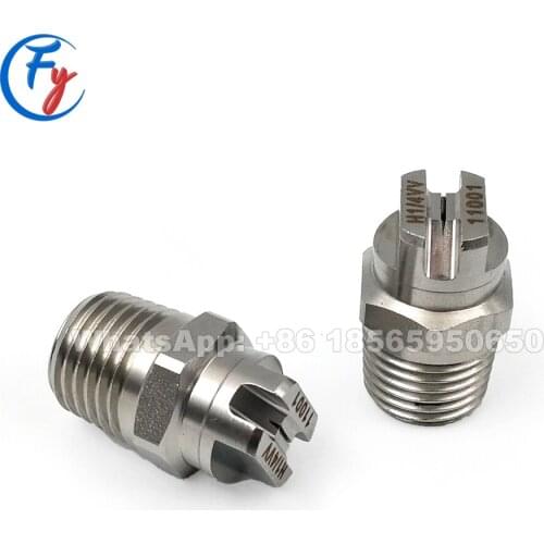 Hvv 11001 304ss fan spray nozzle, fan jet nozzle, veejet spray nozzle, h1/8vv 5002 stainless steel veejet flat spray nozzle