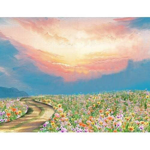 Gatyztory 60X75cm Olieverf Nummers Bloem En Vrouwen Diy Verf Door Nummers