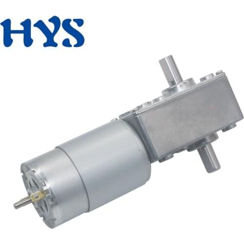 Double Shaft Length 15mm Electric Motor Worn Gear DC 12V 24V Speed Reducer 16 To 470rpm PWM Controller Reversed High 5840-555