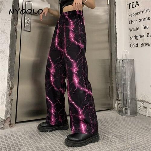 NYOOLO Women's Wide Trousers